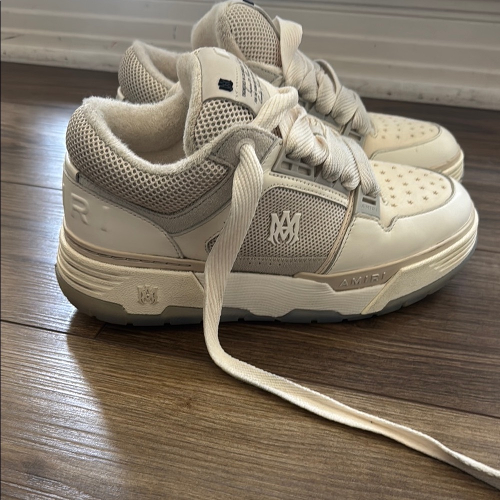 Amiri Men's Cream Sneakers